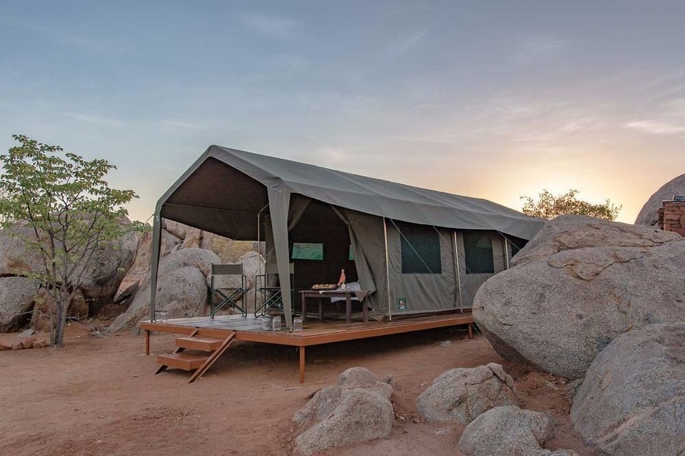 Hoada Camp Site Hotell Palmwag Exteriör bild